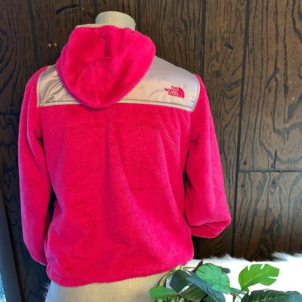 THE NORTH FACE Pink/grey OSO hoodie zip jacket